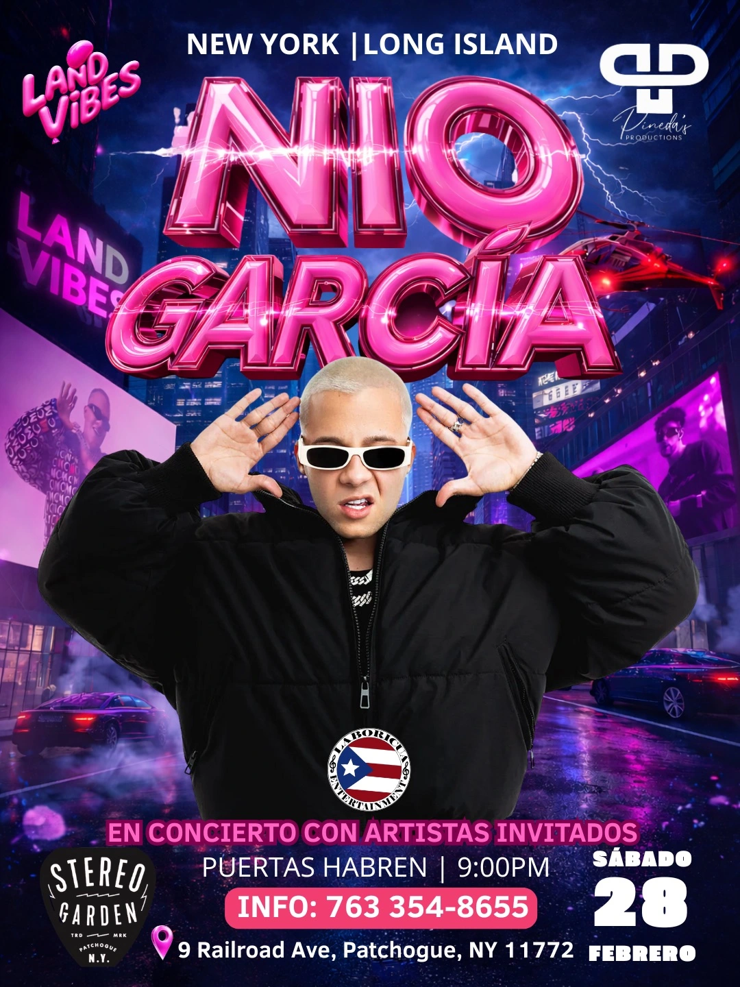 🔥 ¡NIO GARCÍA en concierto! NEW YORK🎙️ 🔥